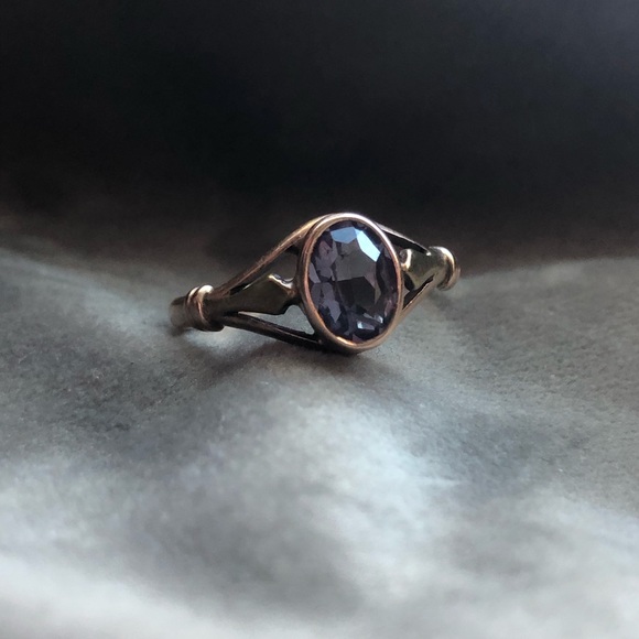 Soviet era 14k alexandrite ring - Picture 4 of 15